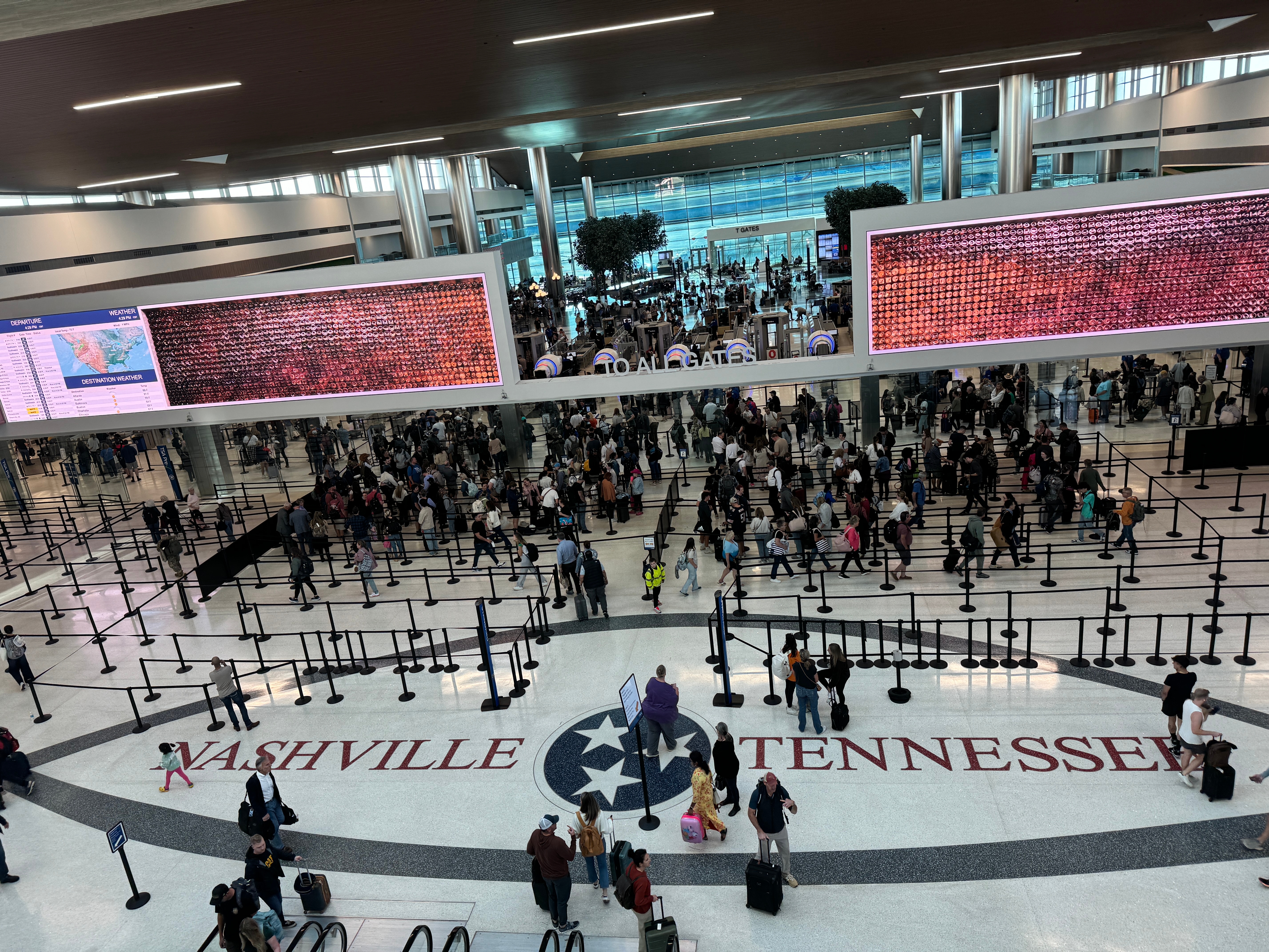 Nashville International Airport aerial