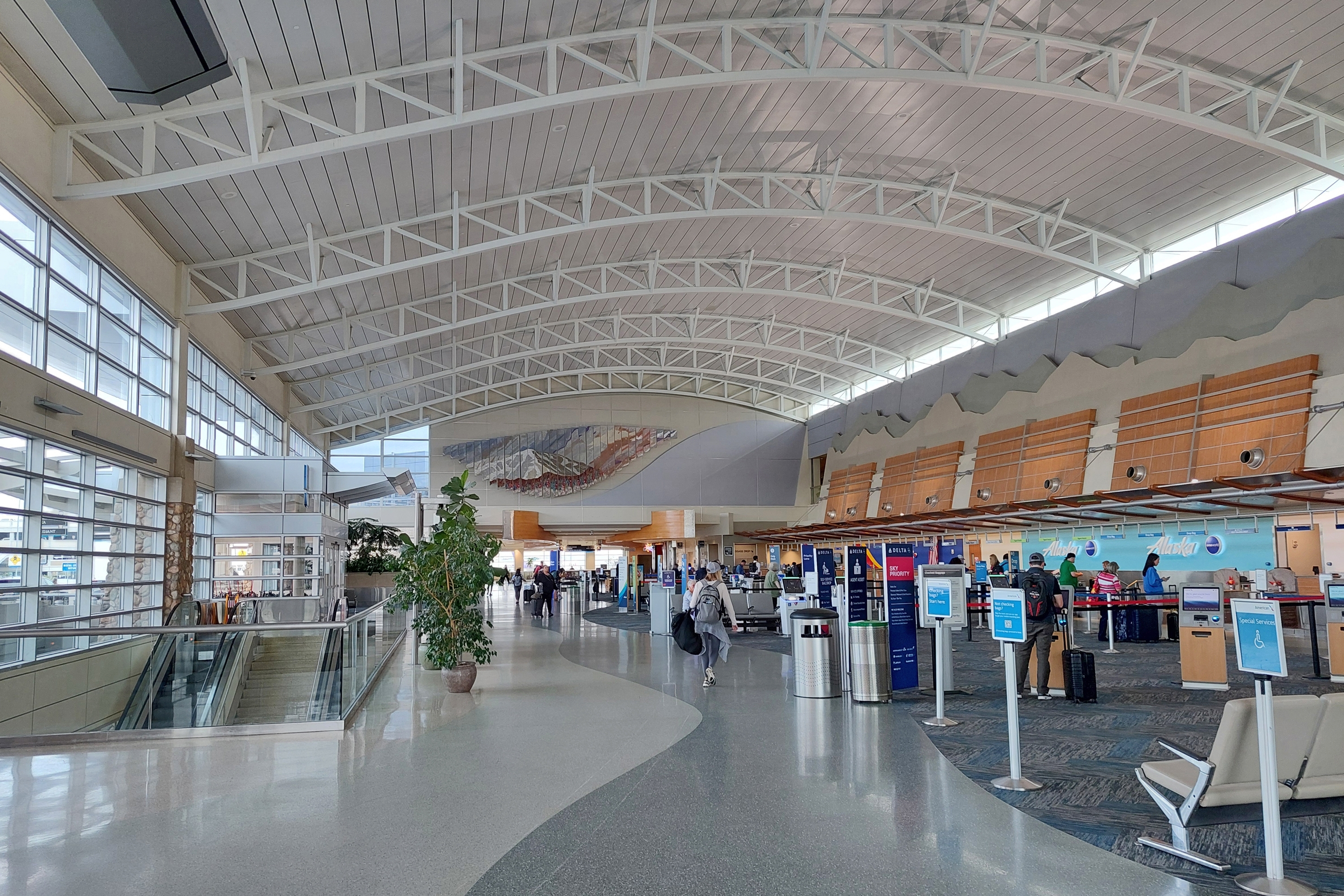 Boise Airport aerial