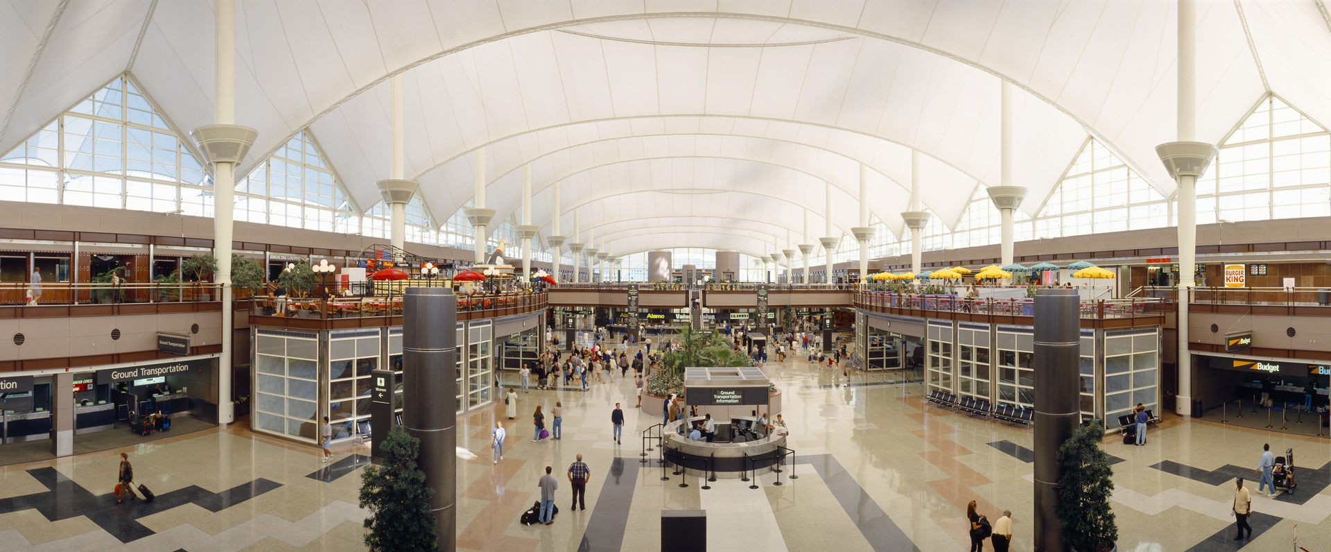 Denver International Airport aerial