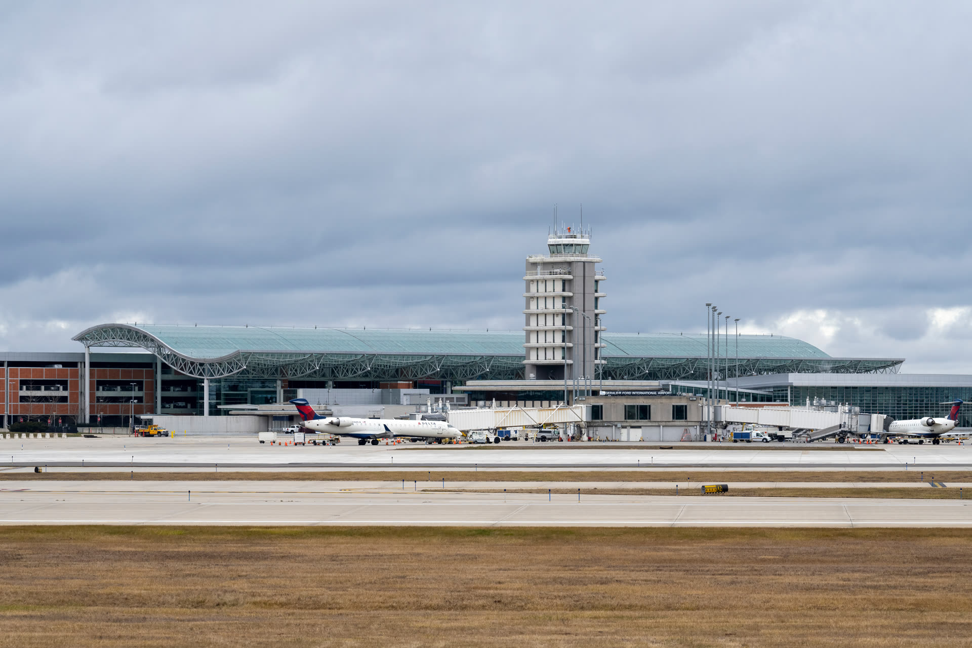 Gerald R. Ford International Airport aerial