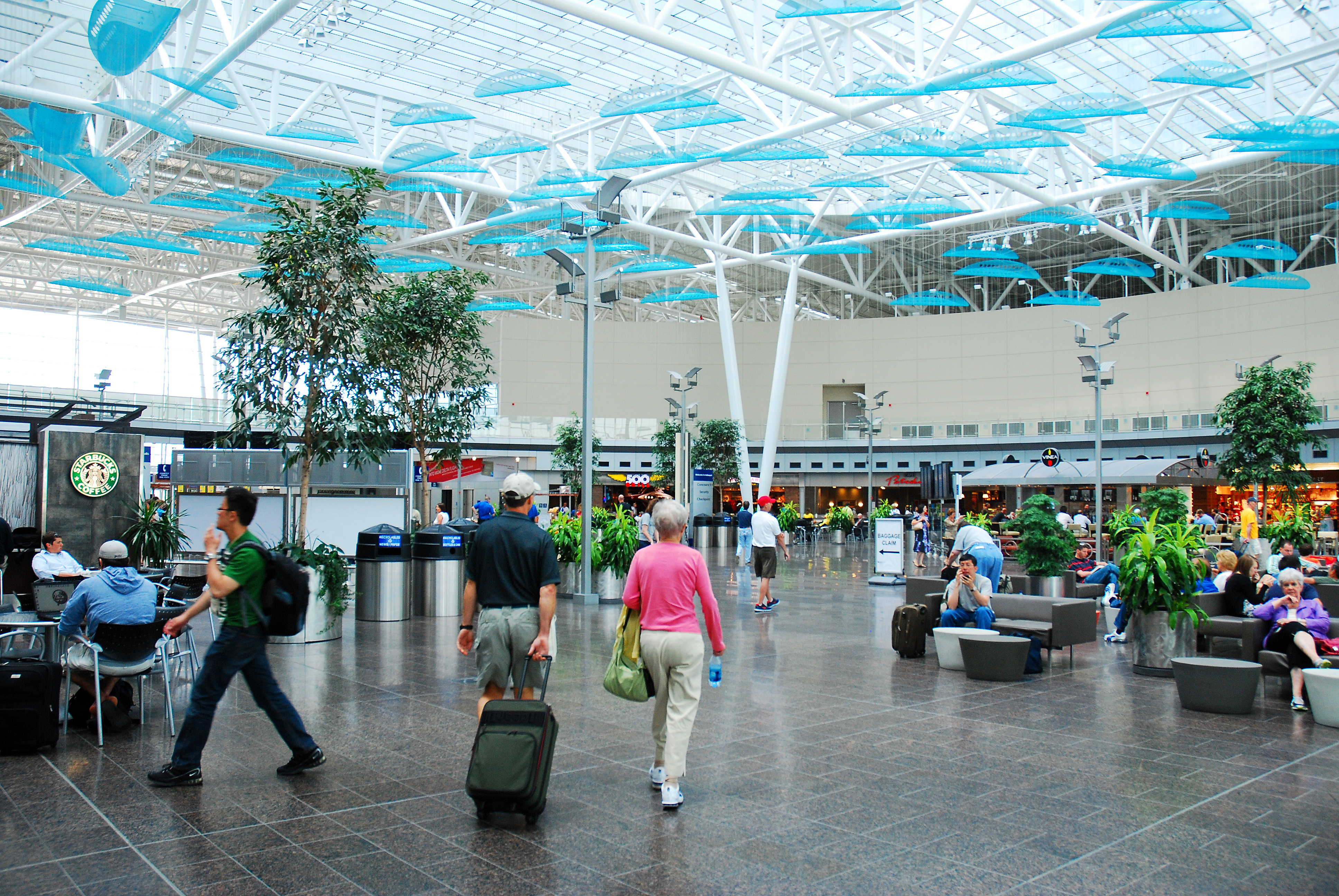 Indianapolis International Airport aerial