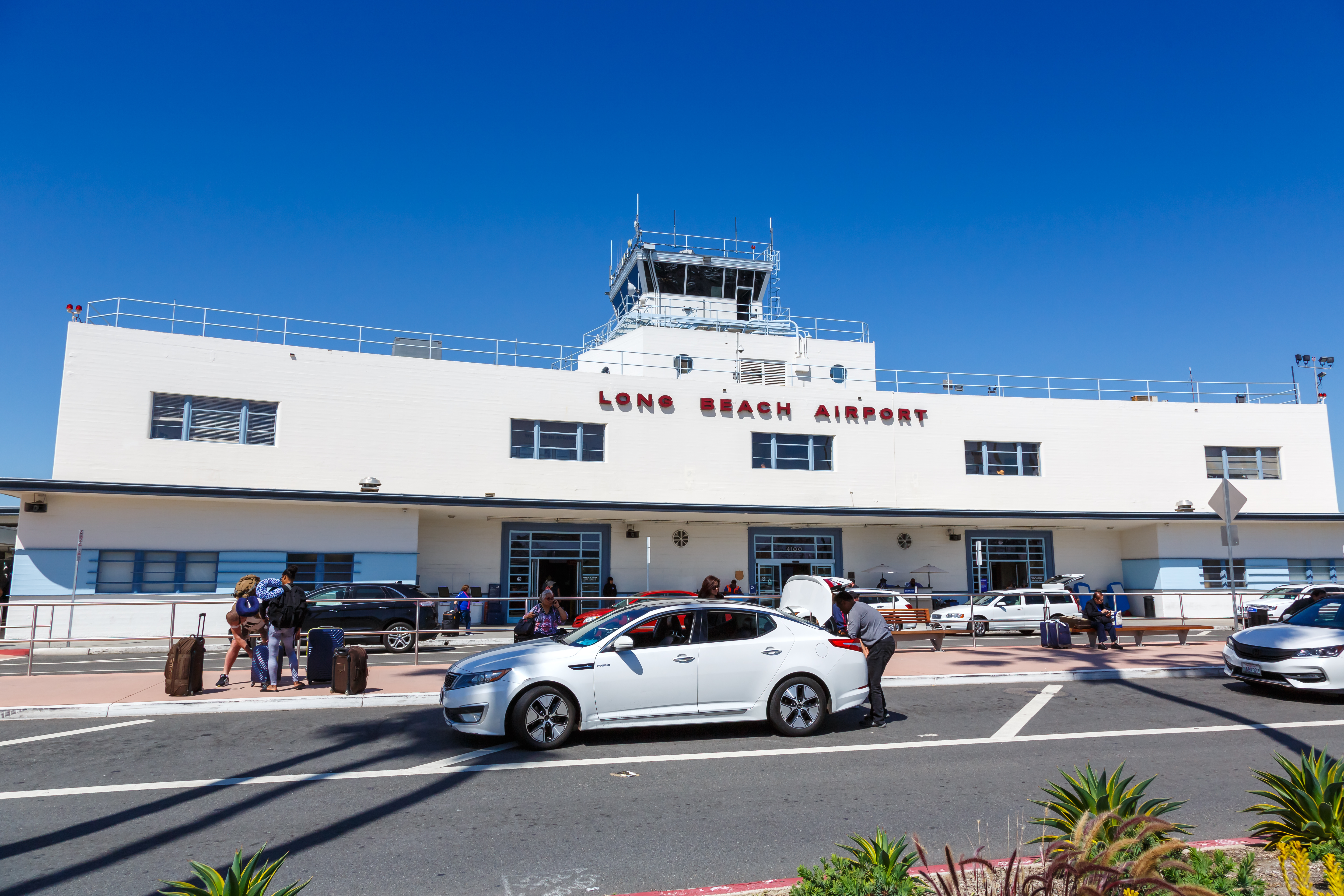 Long Beach Airport aerial