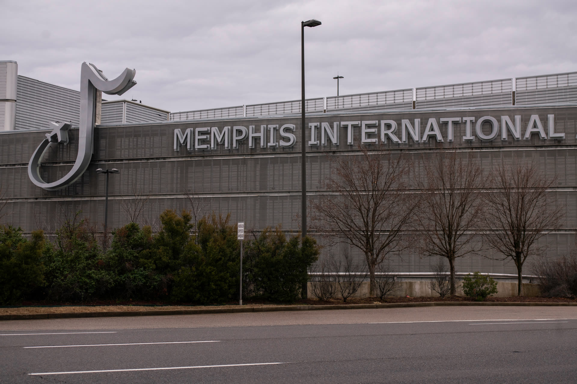Memphis International Airport aerial