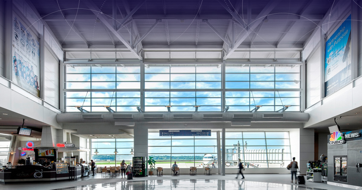 Quad Cities International Airport aerial