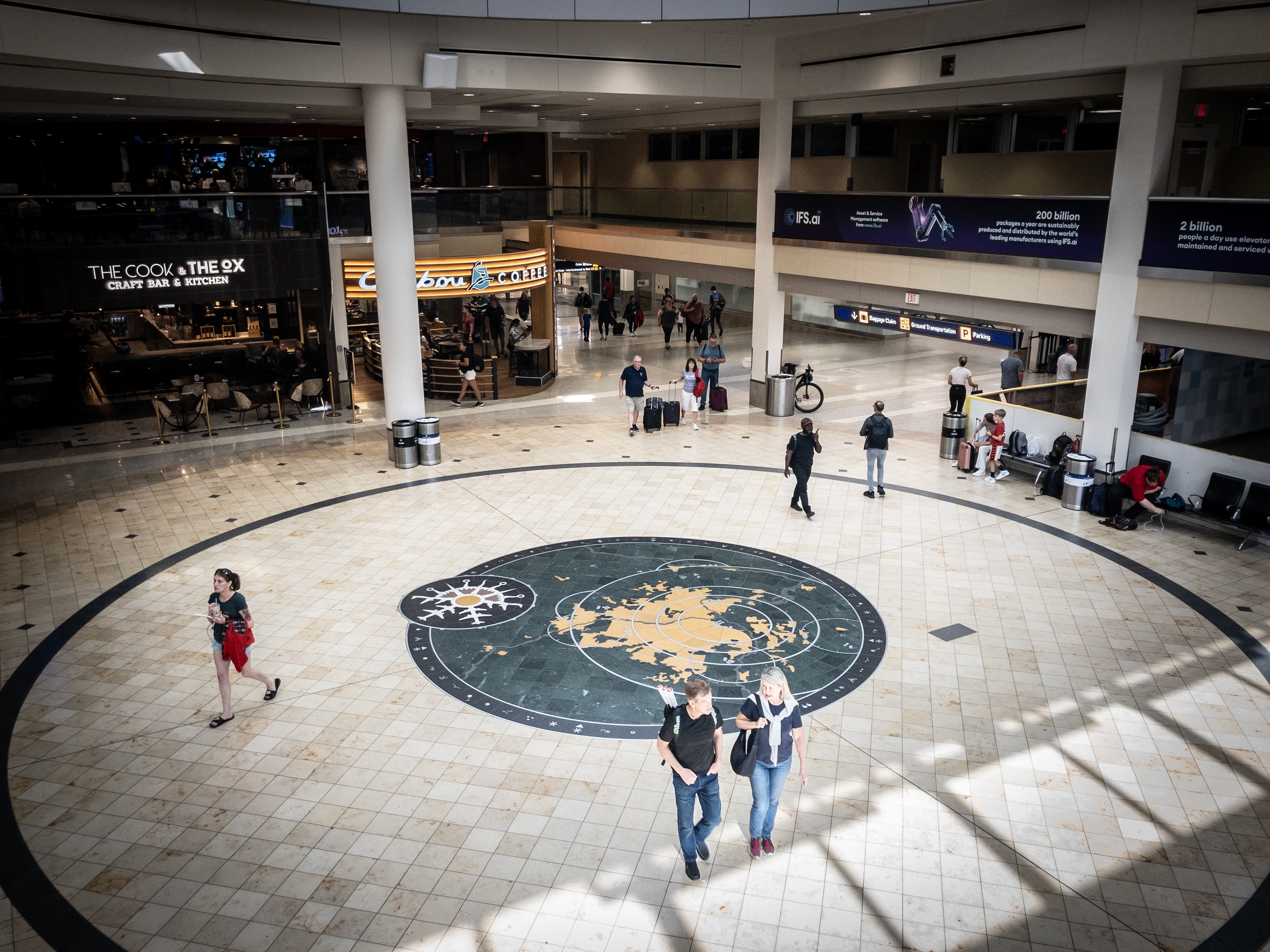 Minneapolis–Saint Paul International Airport aerial