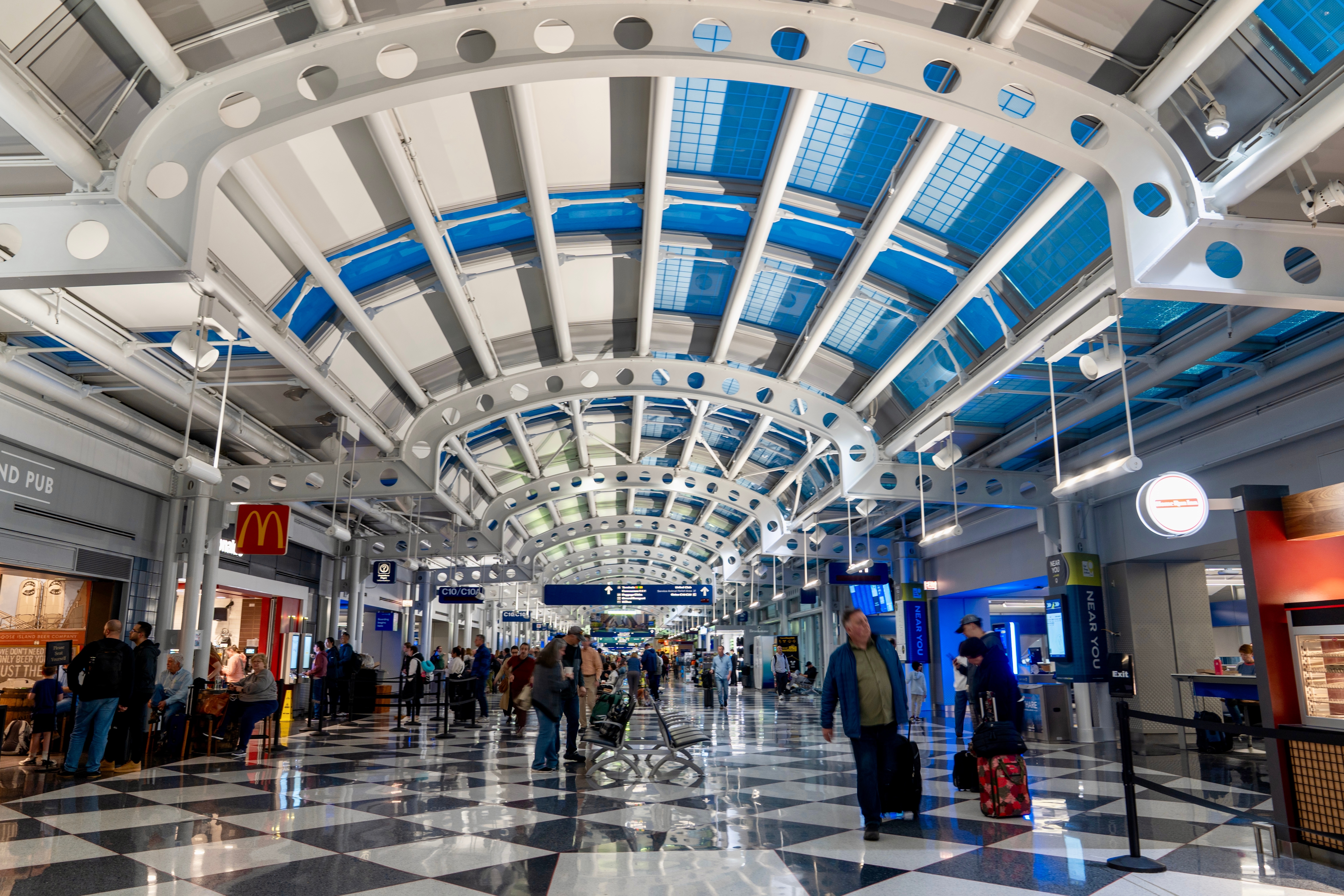 O'Hare International Airport aerial