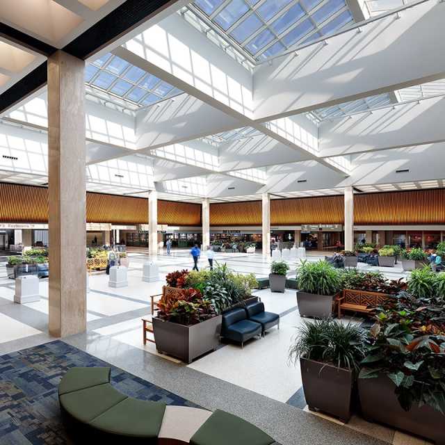 Norfolk International Airport aerial