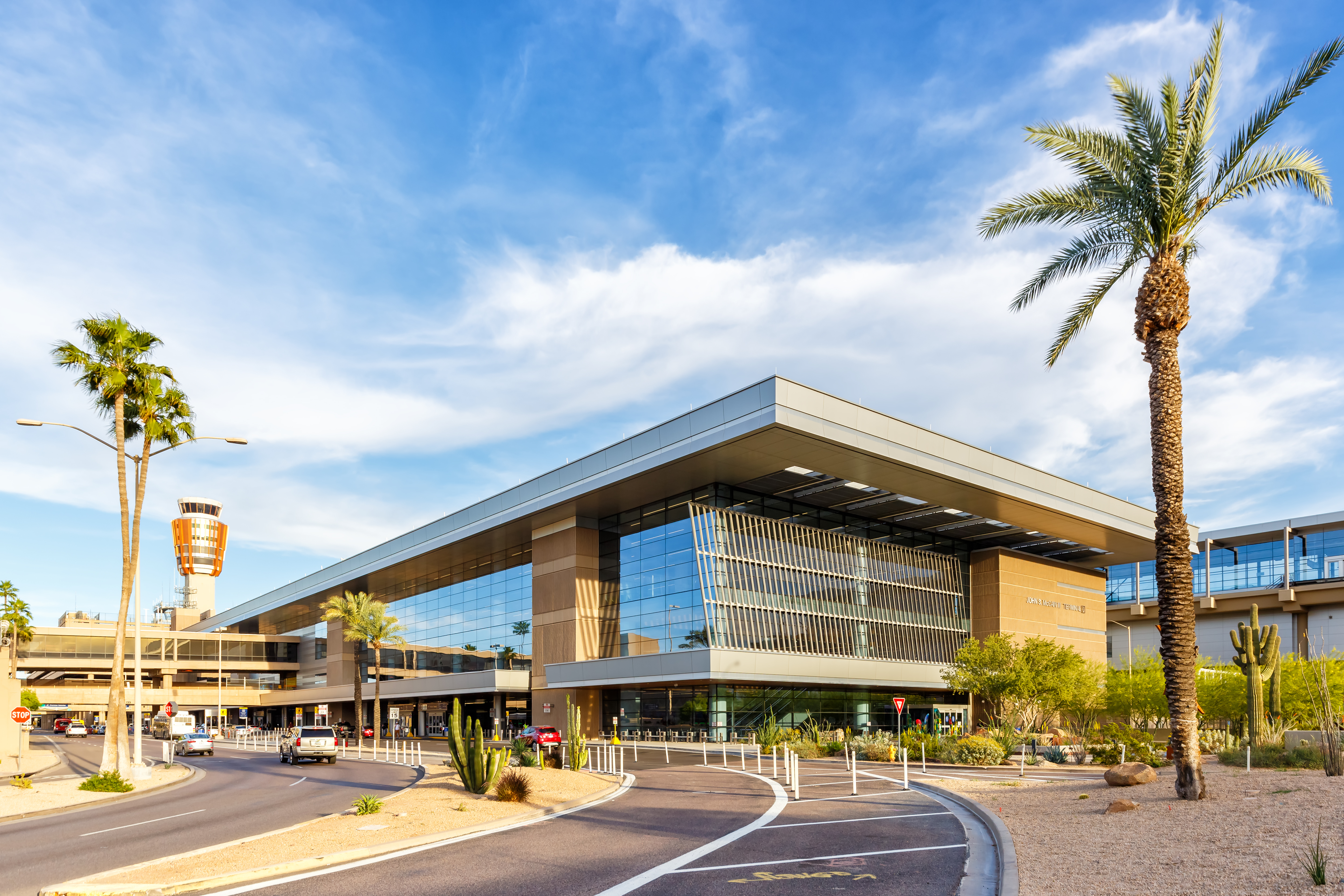 Phoenix Sky Harbor International Airport aerial
