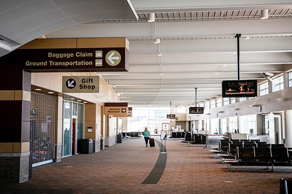 Peoria International Airport aerial