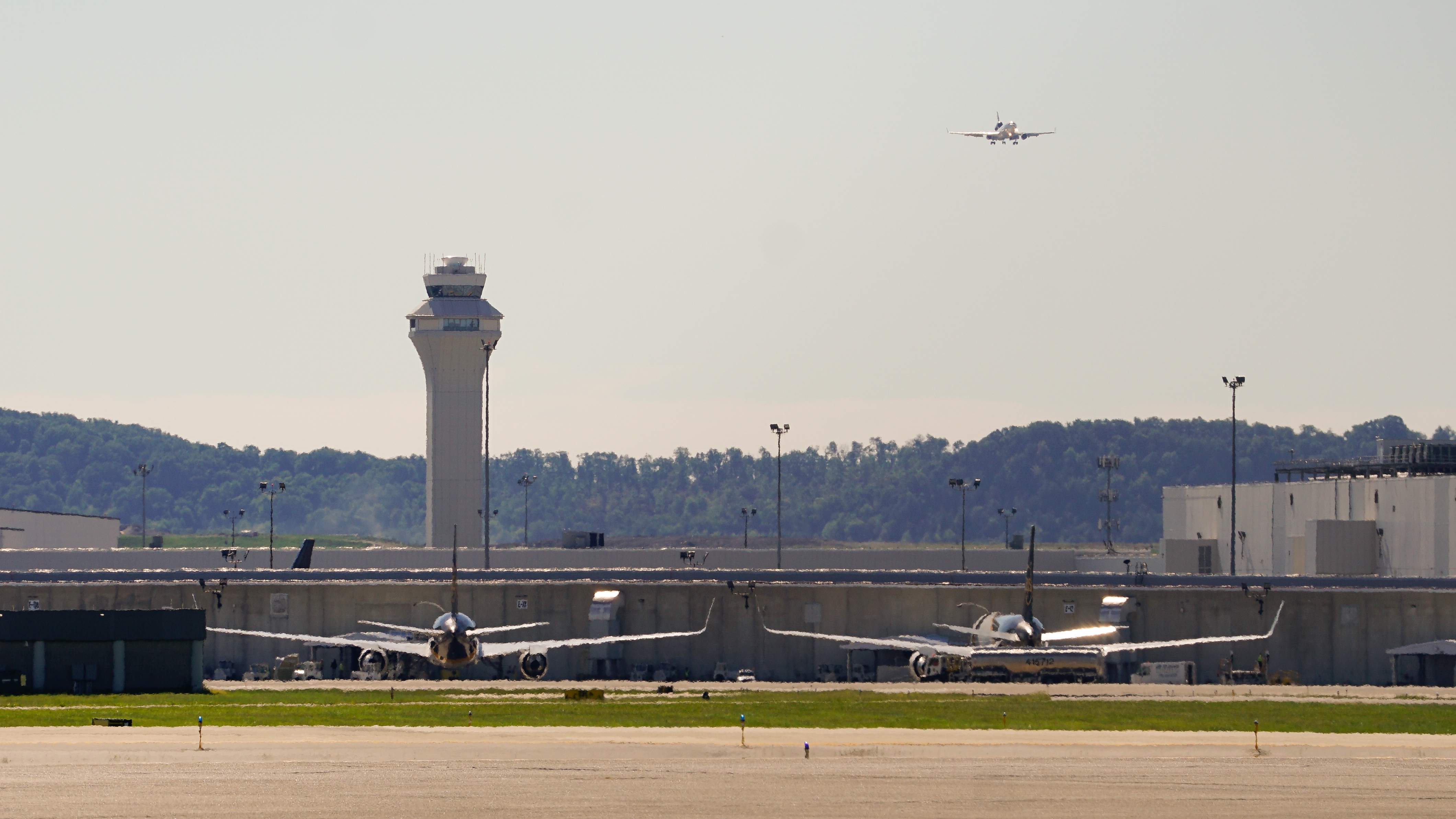 Louisville International Airport aerial